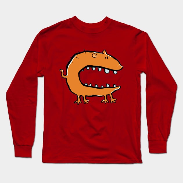 hungry animal Long Sleeve T-Shirt by greendeer